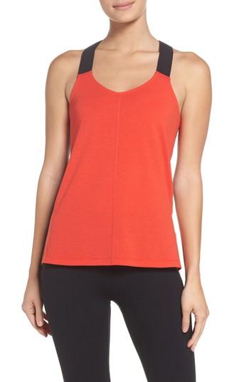 Women's Zella Taylor Performance Tank, Size - Red