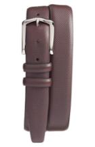 Men's Torino Belts Bulgaro Calfskin Leather Belt - Brown