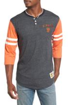 Men's Mitchell & Ness Home Stretch - San Francisco Giants Henley