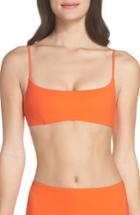 Women's Tory Burch Marina Bikini Top - Orange