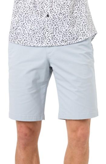 Men's 7 Diamonds Slim Fit Brushed Twill Shorts - Green
