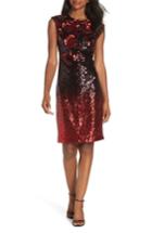 Women's Eliza J Body-con Midi Dress - Black