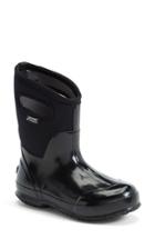 Women's Bogs 'classic' Mid High Waterproof Snow Boot With Cutout Handles