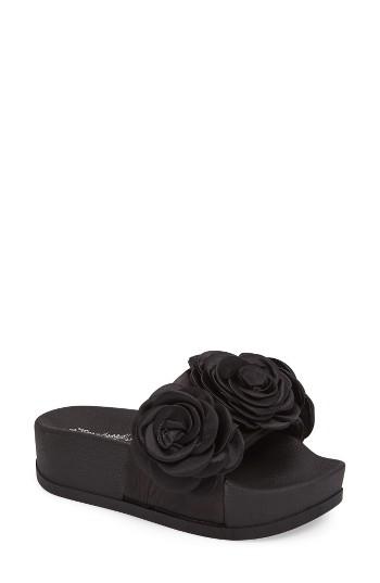 Women's Jeffrey Campbell Edie Slide Sandal M - Black