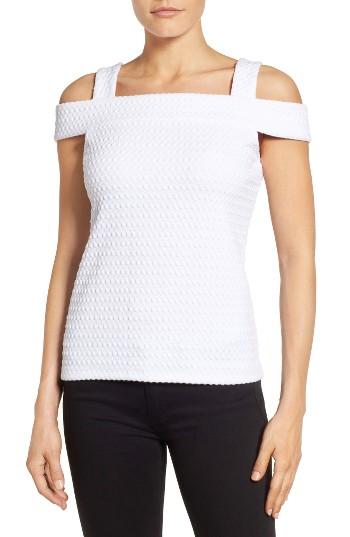 Women's Michael Michael Kors Cold Shoulder Top - White