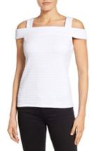 Women's Michael Michael Kors Cold Shoulder Top - White