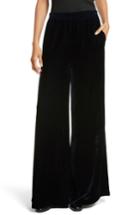 Women's Nili Lotan Harlow Sandwashed Velvet Pants - Blue