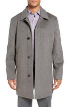 Men's Hart Schaffner Marx 'douglas' Classic Fit Wool & Cashmere Overcoat R - Grey