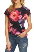 Women's Cece Floral Knit Tee