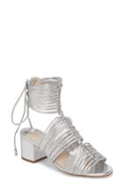 Women's Cecelia New York Delphina Sandal .5 M - Metallic