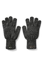 Men's Filson Wool Blend Knit Gloves - Black