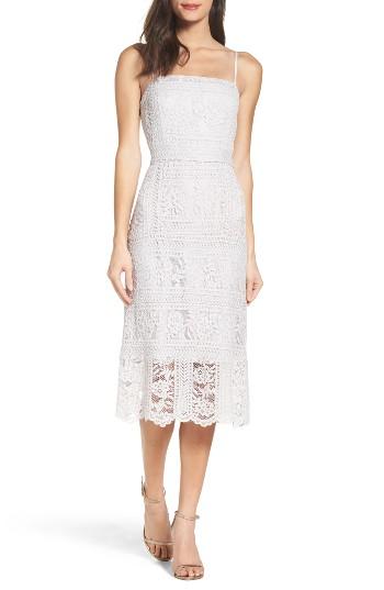 Women's Bb Dakota Brianne Floral Lace Midi Dress