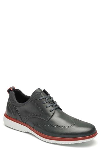 Men's Rockport Dressports 2 Fast Marathon Wingtip M - Grey