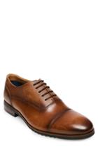 Men's Steve Madden Lourdes Textured Cap Toe Oxford M - Brown