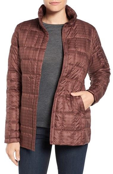 Women's Nau 'espalier' Down Fill Shirt Jacket - Red