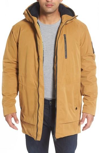 Men's Helly Hansen Njord Waterproof Insulated Parka - Beige