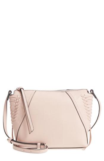 Vince Camuto Ilda Leather Crossbody Bag - Coral