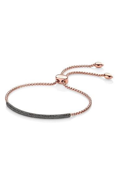 Women's Monica Vinader 'stellar' Diamond Mini Bar Bracelet