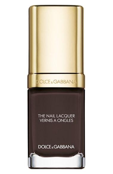 Dolce & Gabbana Beauty 'the Nail Lacquer' Liquid Nail Lacquer - Chocolate 155