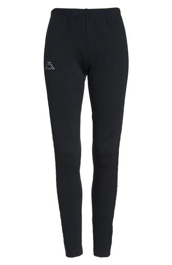Women's Kappa Banda Zeggins Slim Fit Sweatpants - Black
