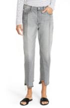Women's Frame Nouveau Le Mix Distressed Crop Jeans