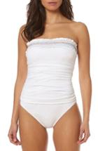 Women's Bleu By Rod Beattie Strapless One-piece Swimsuit - White