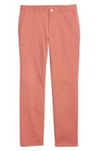 Men's Bonobos Tailored Fit Washed Stretch Cotton Chinos X 30 - Coral