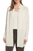 Women's Eileen Fisher Long Tencel Knit Jacket - Ivory