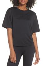 Women's Nike Dry Split Tail Tee - Black
