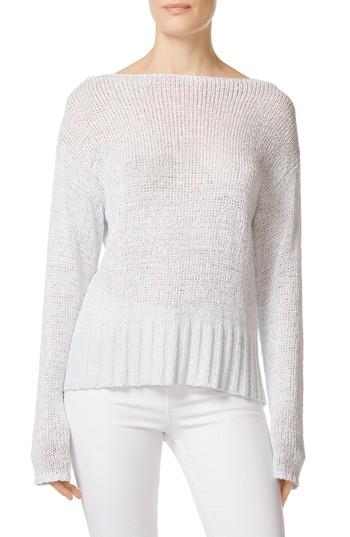 Women's J Brand Seascape Scoop Back Sweater - Grey