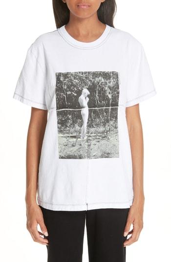 Women's Eckhaus Latta Lapped Tee - White