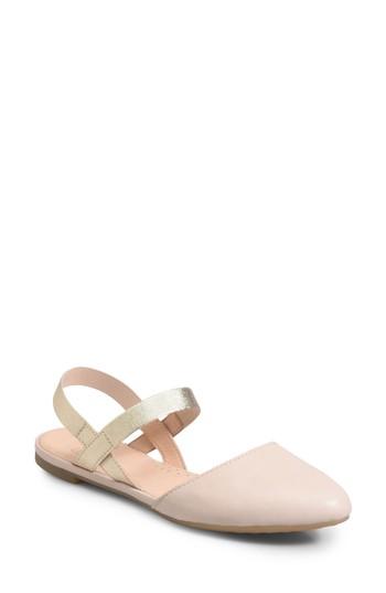 Women's Ono Free Ankle Strap Flat .5 M - Pink