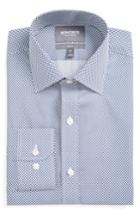 Men's Bonobos Americano Slim Fit Geometric Dress Shirt .5 33 - Blue