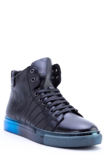 Men's Badgley Mischka Hunter High Top Sneaker .5 M - Blue