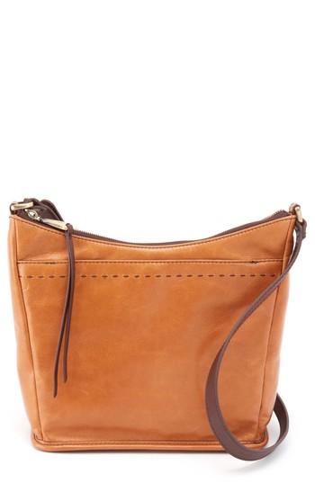 Hobo Aviva Calfskin Leather Crossbody - Brown