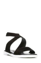 Women's Via Spiga Jordan Ankle Strap Sandal .5 M - Black