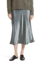 Women's Vince Elastic Waist Slip Skirt - Green