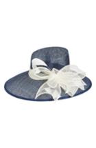 Women's Nordstrom Asymmetrical Sinamay Derby Hat - Blue