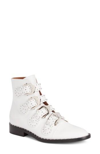 Women's Givenchy Prue Buckle Bootie Us / 35eu - White