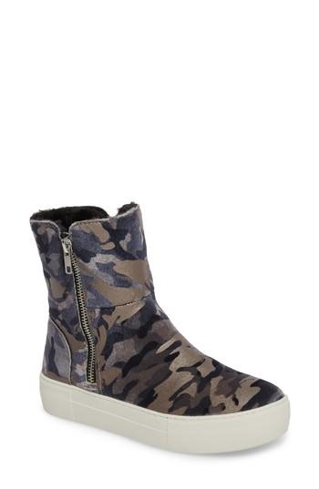 Women's Steve Madden Garrson Sneaker Boot M - Green