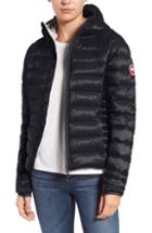 Women's Canada Goose 'brookvale' Packable Hooded Quilted Down Jacket (6-8) - Black