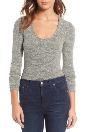 Women's Madewell Stevie Stretch Jersey Bodysuit