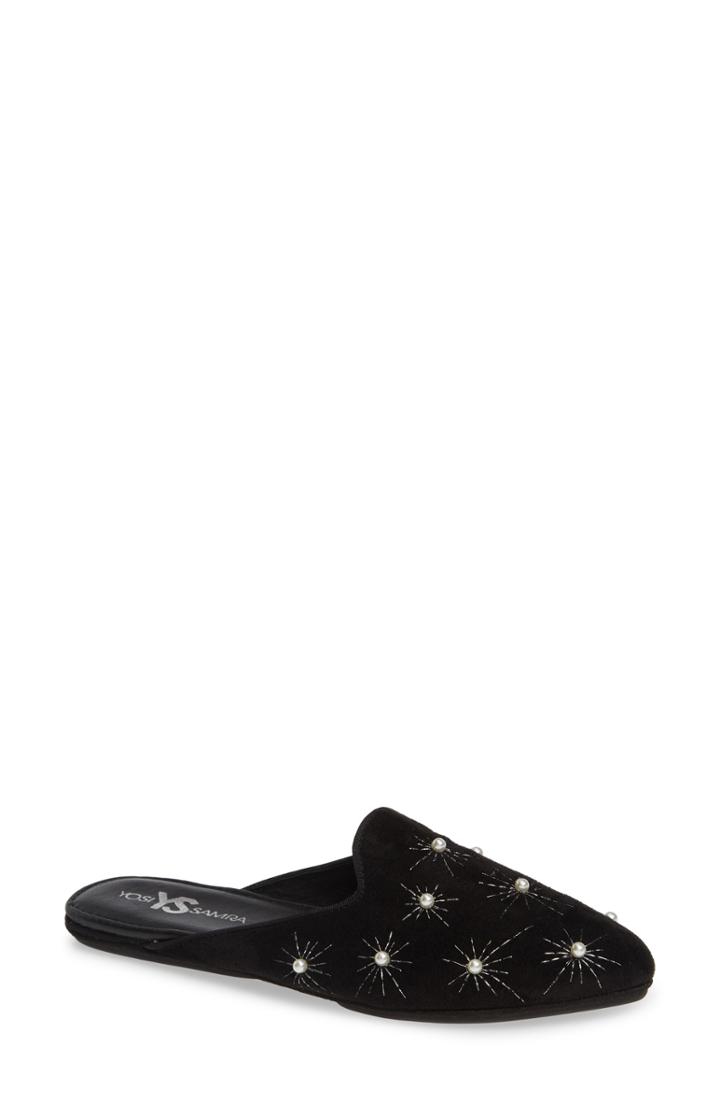 Women's Yosi Samra Victoria Mule M - Black