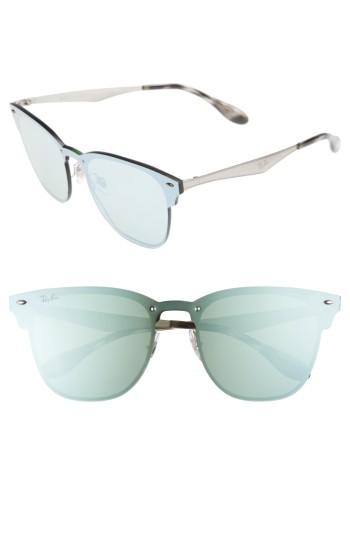 Men's Ray-ban Wayfarer 42mm Sunglasses - Silver