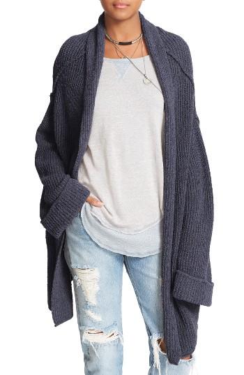 Women's Free People Low Tide Cardigan - Grey