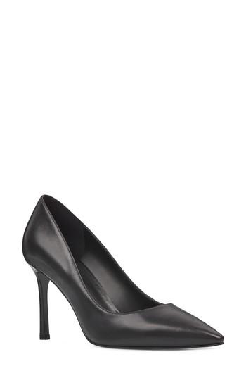 Women's Nine West Emmala Pointy Toe Pump M - Black