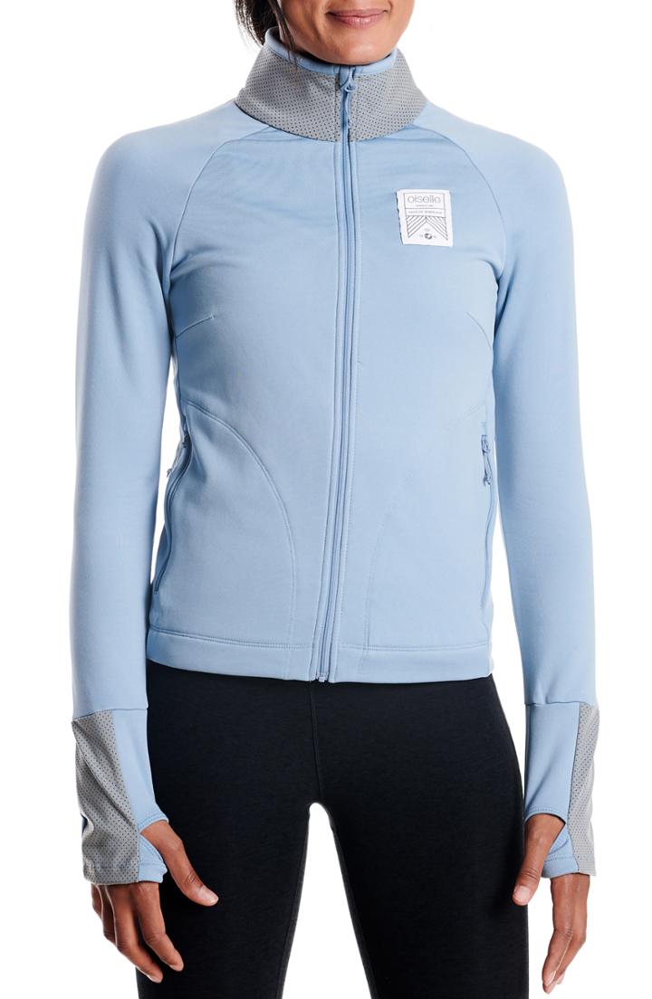 Women's Oiselle Power On Jacket - Grey