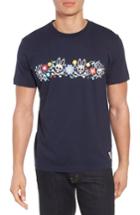Men's Psycho Bunny Print T-shirt (xs) - Blue