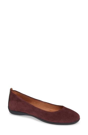 Women's Sudini Lily Flat W - Burgundy