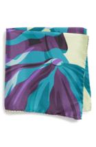 Men's Eton Statue Of Liberty Silk Pocket Square